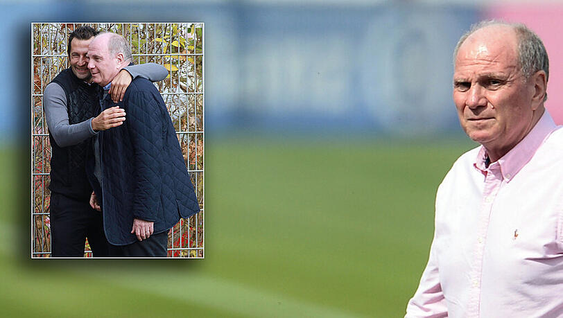Ab dem 29. Februar 2016 wieder ein freier Mann: Bayerns ehemaliger Präsident und Manager Uli Hoeneß. Kleines Bild: Enge Vertraute: Uli Hoeneß (r.) und Ex-Bayernprofi Hasan Salihamidzic. Ab dem 29. Februar 2016 wieder ein freier Mann: Bayerns ehemaliger Präsident und Manager Uli Hoeneß. Kleines Bild: Enge Vertraute: Uli Hoeneß (r.) und Ex-Bayernprofi Hasan Salihamidzic.