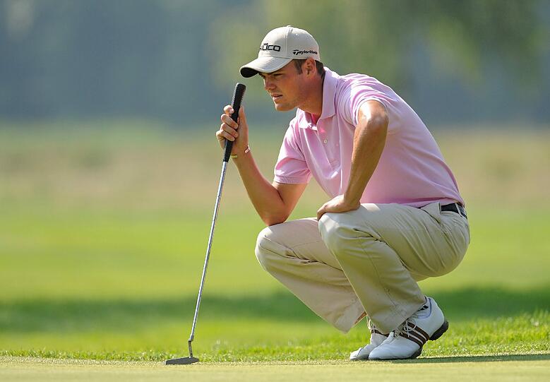 Passend zu den International BMW Open Ende Juni in München verlosen AZ und BMW drei Golf-Paekte. Im Bild: Golfprofi Martin Kaymer bei den BMW Open 2010 in Eschenried.