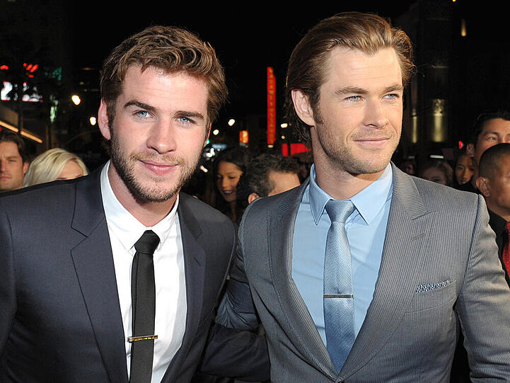 Liam (l.) und Chris Hemsworth verdrehen den Damen die Köpfe