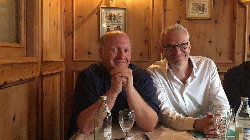 Sie könnten eine München-Liste anführen: Dirk Höpner (r.) und Markus Bichler.