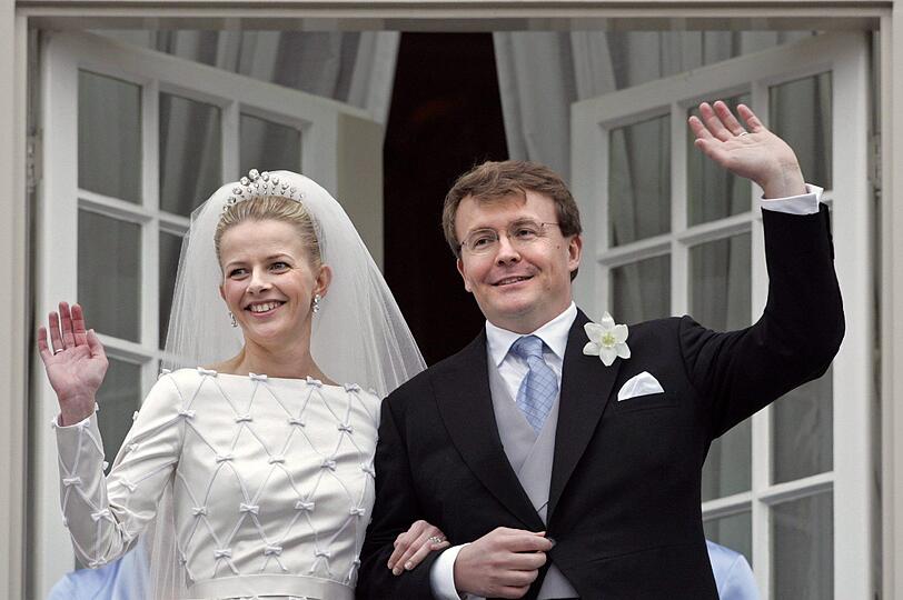 Im April 2004 heiratet Prinz Friso seine Frau Mabel in der Oude Kerk im niederländischen Delft.