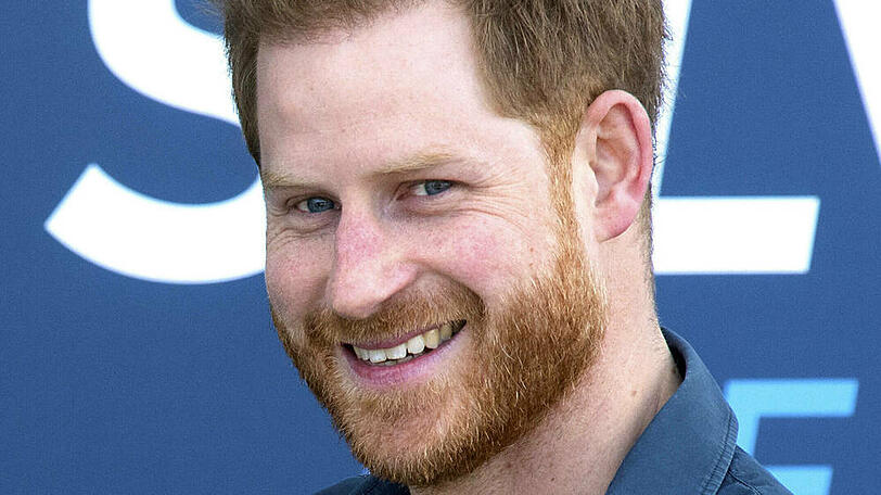 Prinz Harry während eines öffentlichen Termins zu Beginn des Jahres