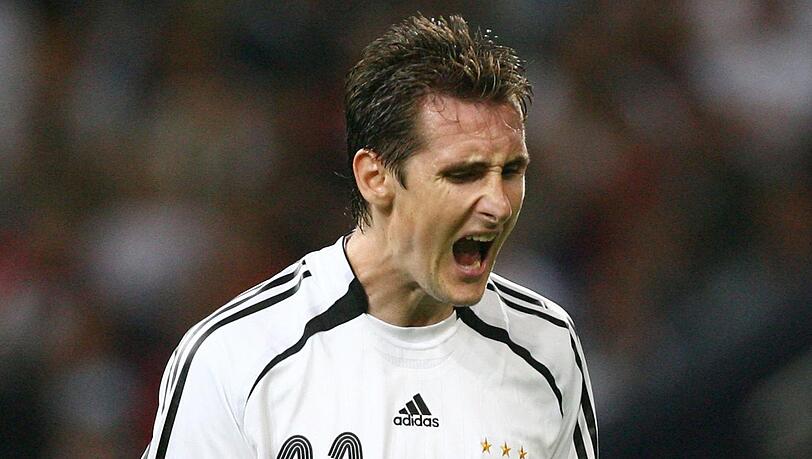 Einer der Schuh-Rebellen von 2006: Miroslav Klose.