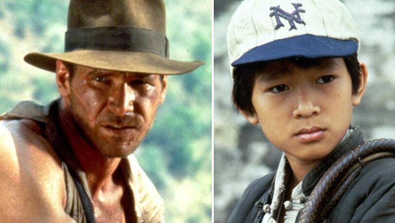 In "Indiana Jones und der Tempel des Todes" verkörperte der einstige Kinderstar Ke Huy Quan (r.) "Shorty", den liebenswerten Sidekick der Titelfigur.
