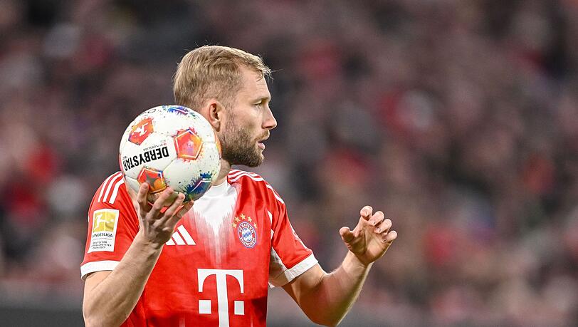 Verl&auml;ngert Konrad Laimer beim FC Bayern? (Archivbild)