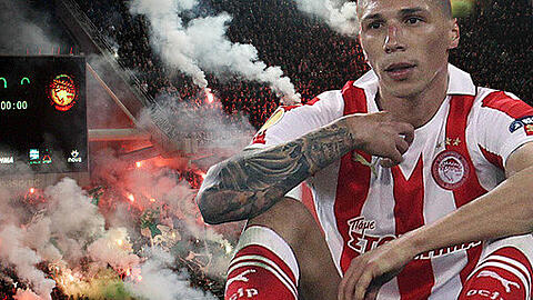 Ex-Löwe Jose Holebas hat das Chaos in Griechenland als Akteur auf dem Feld hautnah miterleben müssen.