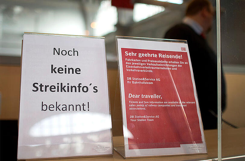 "Noch keine Streikinfo's bekannt!" - Die Lokführergewerkschaft GDL entscheidet über einen neuen Bahn-Streik.