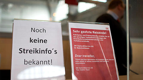 "Noch keine Streikinfo's bekannt!" - Die Lokführergewerkschaft GDL entscheidet über einen neuen Bahn-Streik.
