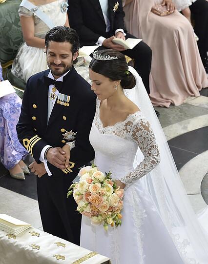 Bilder von der Traum-Hochzeit in Stockholm.