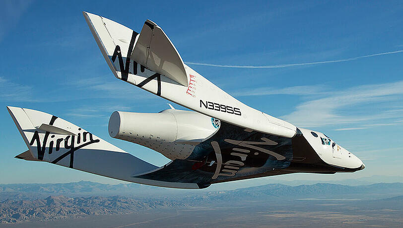 Das "Virgin Galactic SpaceShip2" ist bei einem Testflug abgestürzt.