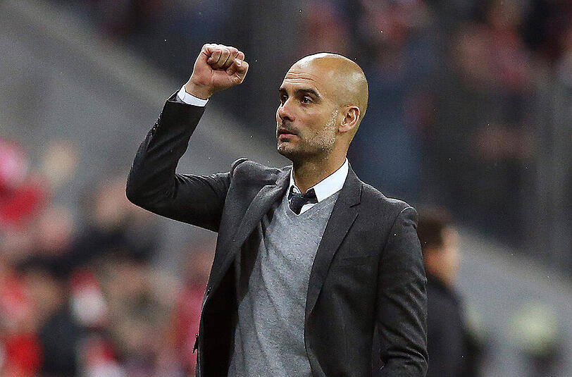 Beendet er seine letzten Saison als Bayern Trainer mit zwei Titeln? Pep Guardiola.