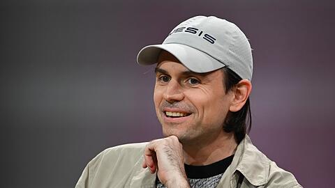 Leif Randt auf der Frankfurter Buchmesse.