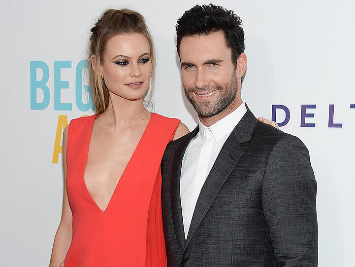 Der Musiker und der Engel: Adam Levine und Behati Prinsloo sind frisch verheiratet