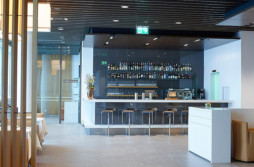 Nur wer den HON-Status erreicht hat, darf die exklusive First-Class-Lounge der Lufthansa betreten.