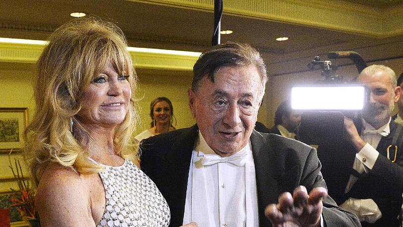Organisator Richard Lugner mit Star-Gast Goldie Hawn. Organisator Richard Lugner mit Star-Gast Goldie Hawn.