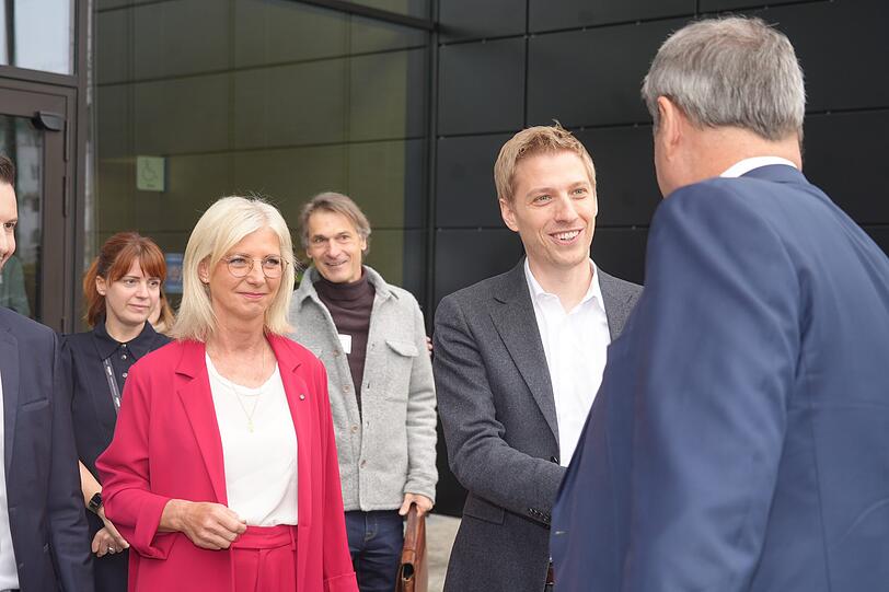 Höflich und freundlich – so sei das erste Treffen mit Dominik Krause abgelaufen, erzählt Söder später. Höflich und freundlich – so sei das erste Treffen mit Dominik Krause abgelaufen, erzählt Söder später.