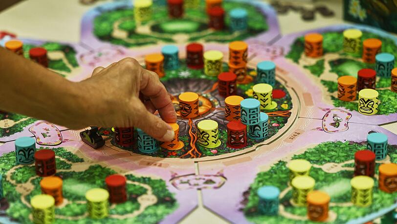 Die internationale Messe für Brettspiele wächst weiter. Die internationale Messe für Brettspiele wächst weiter.