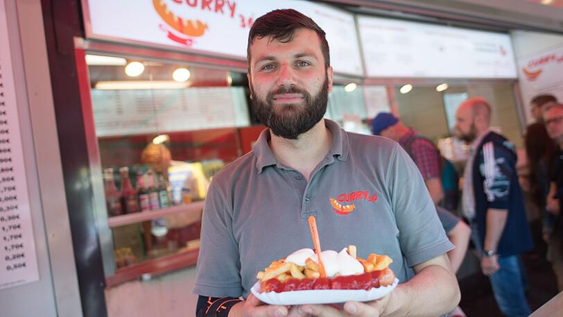 "Curry 36": Im Berliner Kult-Imbiss arbeitet Lazo Vujinovic.