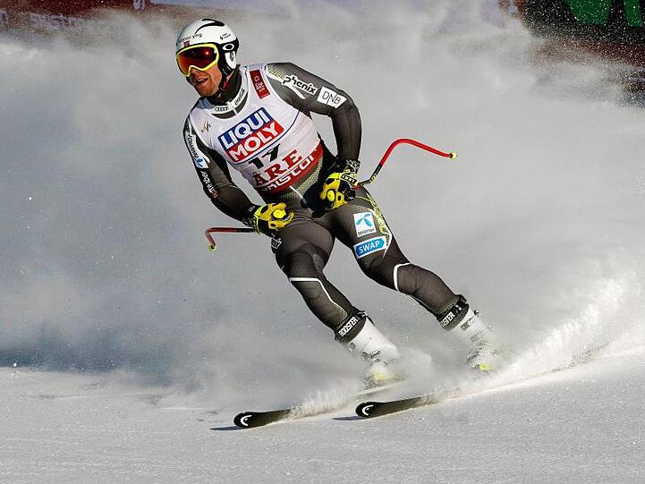 Der Norweger Aksel Lund Svindal muss sein letztes Karriere-Rennen auf einer verkürzten Strecke absolvieren.