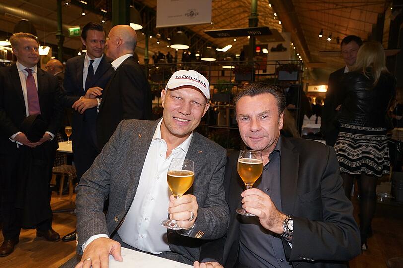 Axel Schulz (l.) und Siegfried E. Axtmann (Honorarkonsul von Ungarn)