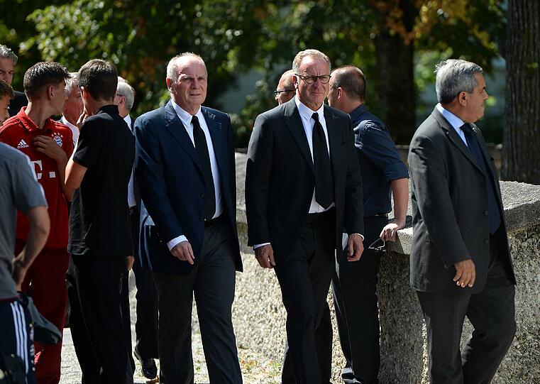 Uli Hoeneß (l.) und Karl-Heinz Rummenigge