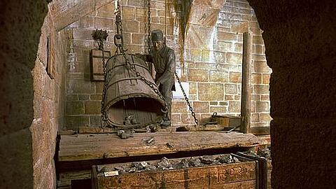 Ein Teil der Bergwerk-Ausstellung.