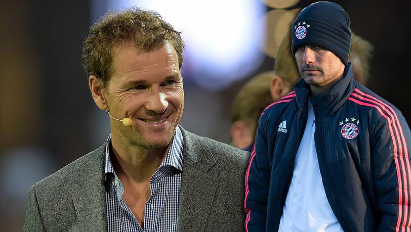 Glaubt, dass die Liga ohne Pep Guardiola (r.) spannender werden könnte: Jens Lehmann Glaubt, dass die Liga ohne Pep Guardiola (r.) spannender werden könnte: Jens Lehmann