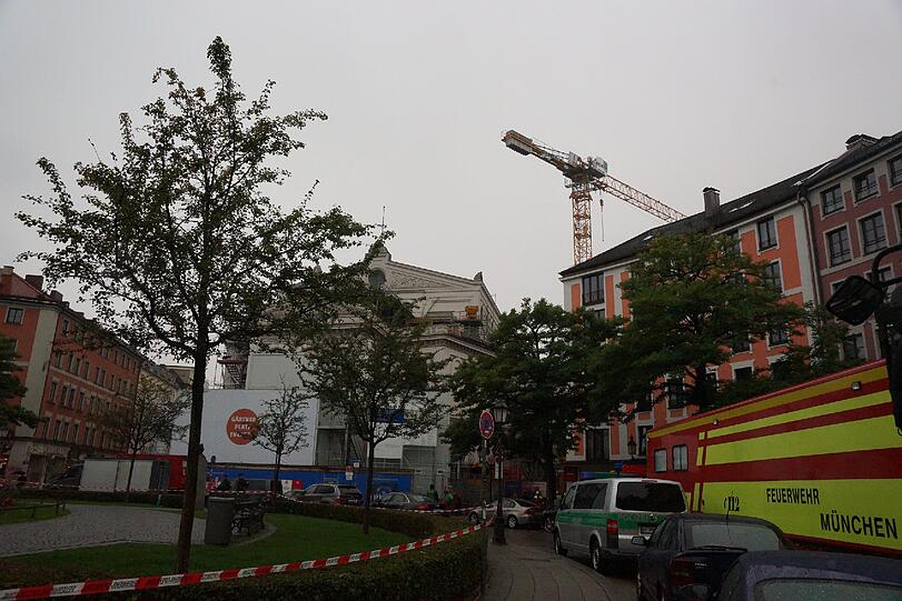 Die Bilder vom Polizeieinsatz an der Klenzestraße.