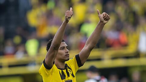 Dortmunds Jude Bellingham wurde von seinen Profikollegen zum besten Spieler der Saison gewählt.