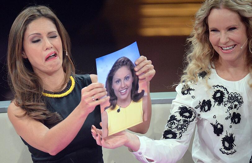 Nazan Eckes und Katja Burkard im Jahr 2013