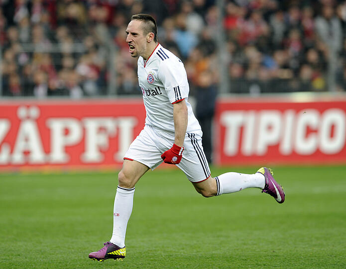 So will Franck Ribéry bald wieder jubeln.
