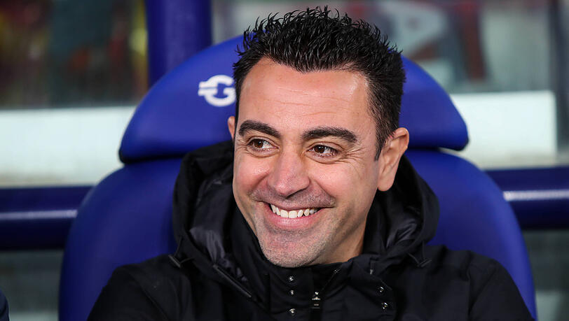 Ein großer Fan von Joshua Kimmich: Trainer Xavi vom FC Barcelona.