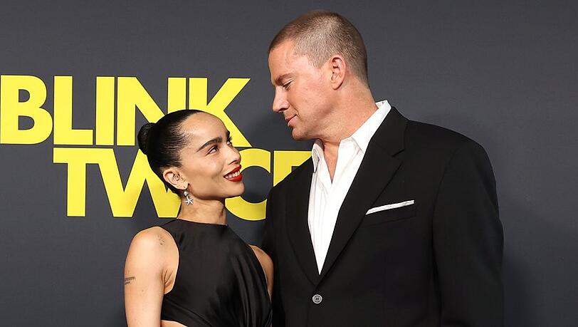 Zoë Kravitz und Channing Tatum zeigten sich kürzlich bei der Premiere von "Blink Twice" ganz verliebt.