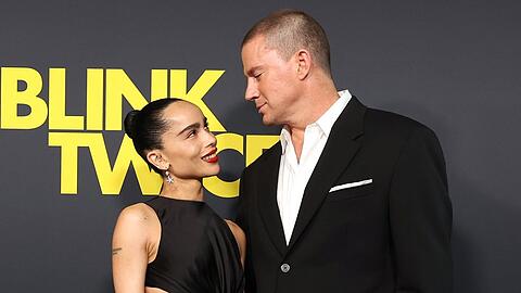 Zoë Kravitz und Channing Tatum zeigten sich kürzlich bei der Premiere von "Blink Twice" ganz verliebt.