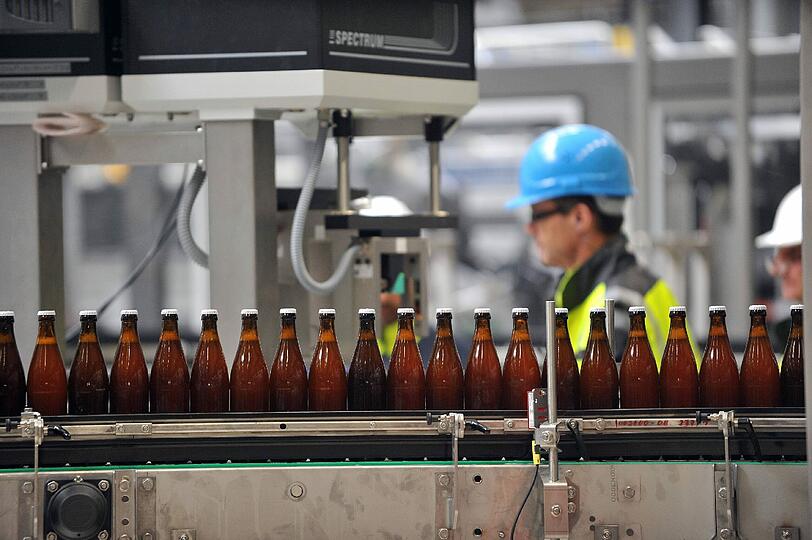 Wo Bier gebraut wird, da riecht&rsquo;s auch mal &ndash; das ist leider auch in der hochmodernen neuen Paulaner-Brauerei in Langwied nicht zu vermeiden.