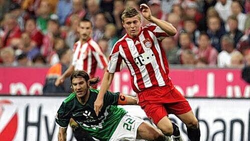 Steht mit den Bayern unter Druck: Toni Kroos Steht mit den Bayern unter Druck: Toni Kroos