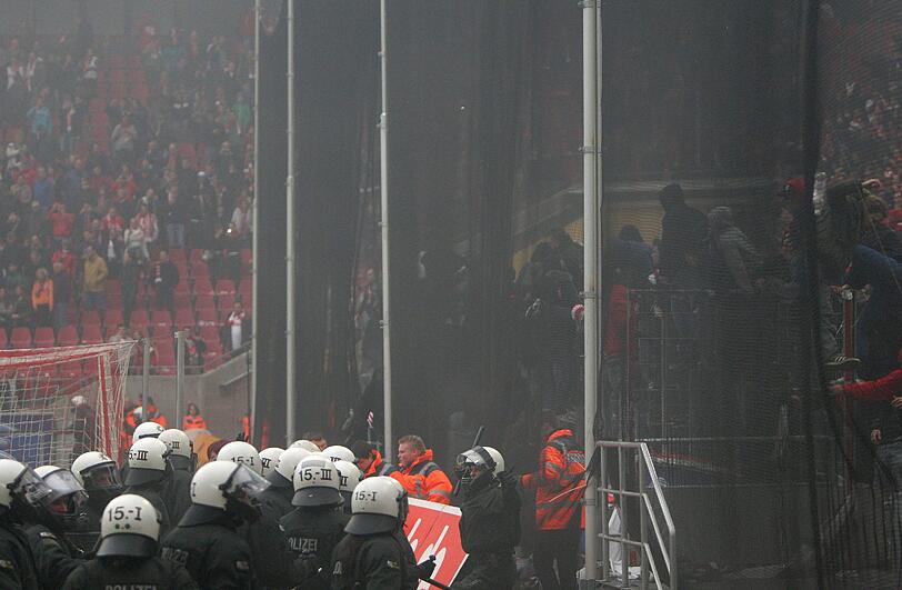Die Polizei im Einsatz