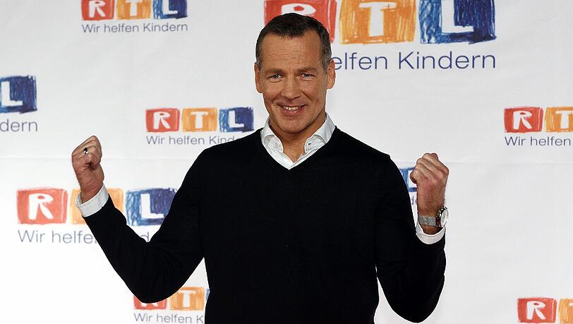 Der ehemalige Boxer Henry Maske posiert in Köln beim RTL-Spendenmarathon 2014. Der ehemalige Boxer Henry Maske posiert in Köln beim RTL-Spendenmarathon 2014.