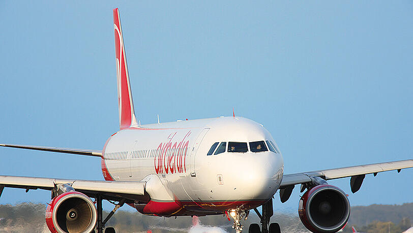 Ein solcher Airbus A321 von Air Berlin musste in München notlanden. (Symbolfoto) Ein solcher Airbus A321 von Air Berlin musste in München notlanden. (Symbolfoto)