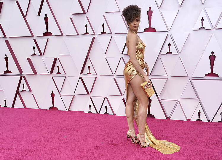 Flop: Bei Andra Day sind die Neunziger zurück. Unpassend für die Oscar-Verleihung!
