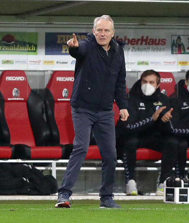 Christian Streich, Trainer des SC Freiburg. Christian Streich, Trainer des SC Freiburg.