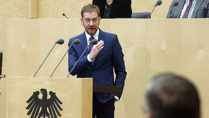Sachsens Ministerpräsident Michael Kretschmer will auch eigenes Erdgas in der Nordsee erschließen.