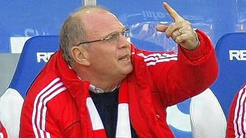Alles Gute kommt von oben: Uli Hoeneß hofft auf göttlichen Beistand