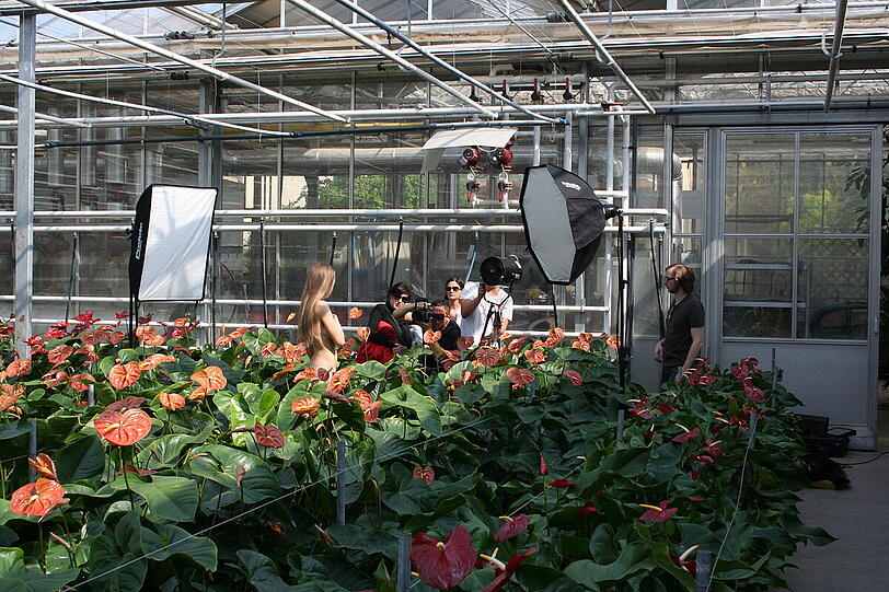 Das Making of zum Jungbauernkalender 2012 am 18.07.2011.