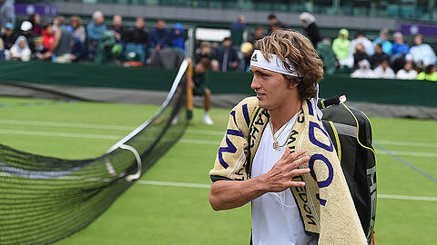 In der nächsten Runde von Wimbledon: Der Deutsche Alexander Zverev.