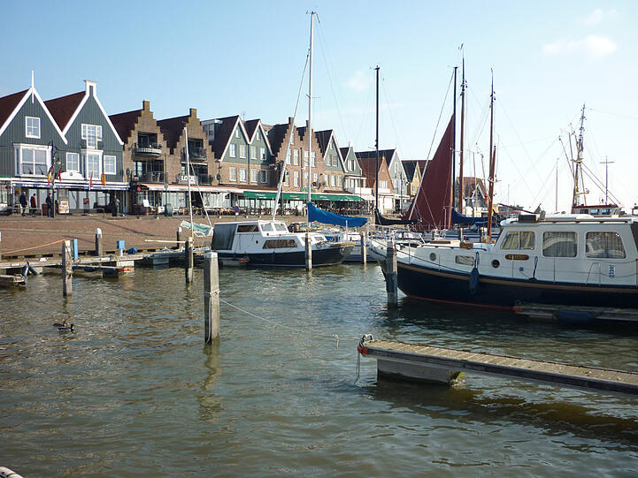 Volendam gehört zu den beliebtesten Touristenorten der Niederlande.