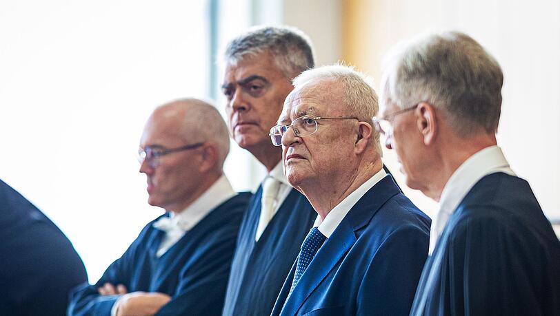 Der Prozess gegen Ex-Volkswagenchef Winterkorn ist vorläufig gestoppt. (Archivbild)