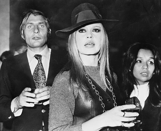 Brigitte Bardot und Gunter Sachs
