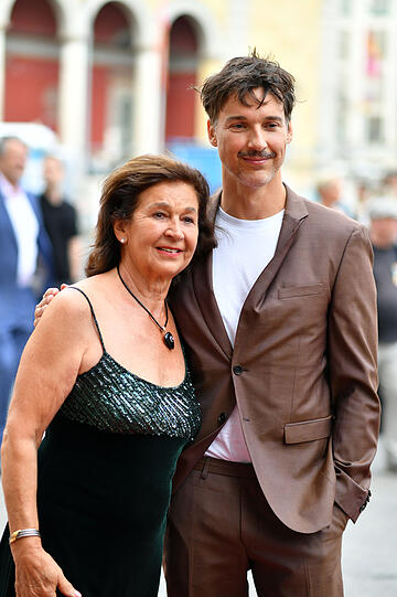 Florian David Fitz mit Mutter Gabriele