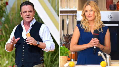 Stefan Mross und Stefanie Hertel versammeln sich in Trauer. Der Tod eines geliebten Menschen bringt die Ex-Partner zusammen.